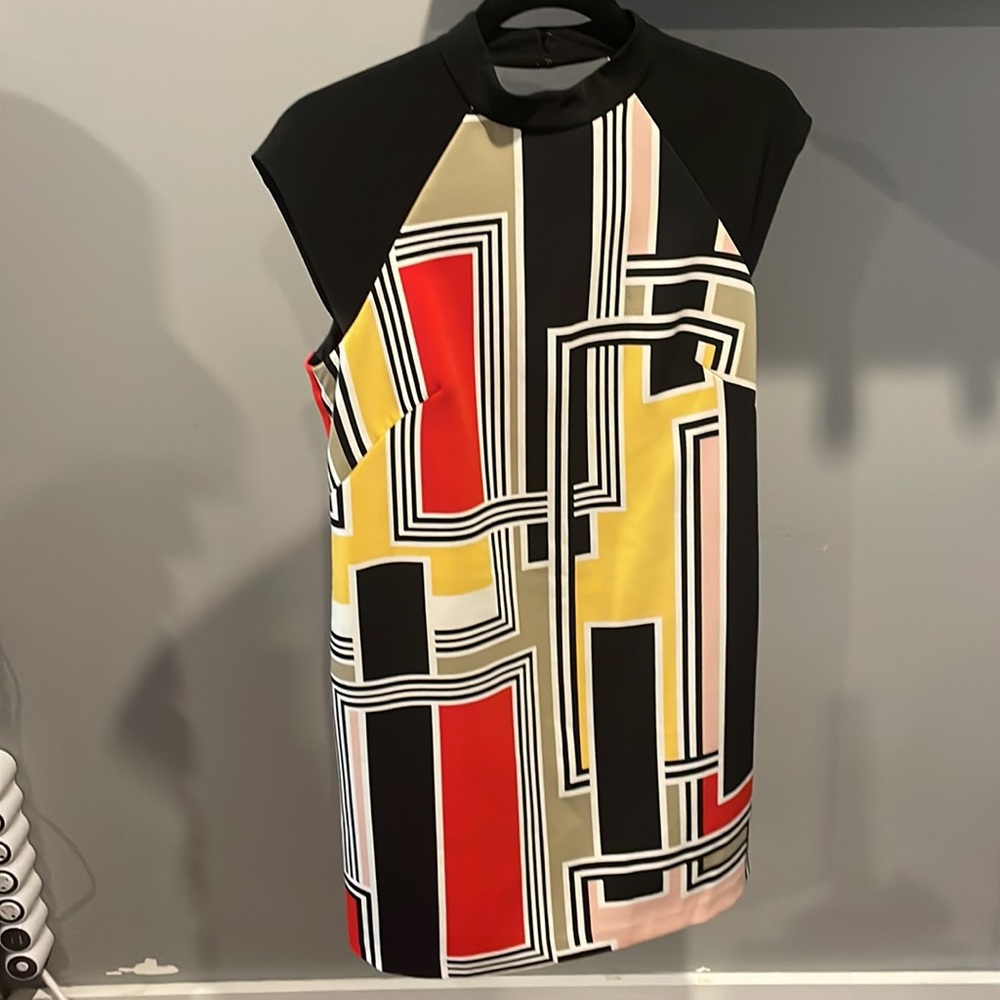 Fun colorful work dress